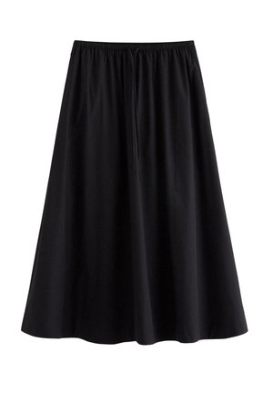 Lindex, LINDEX MIDI SKIRT LINDEX - Maxinederdele - black
