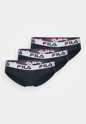 WOMAN BRIEF 3 PACK - Slip - navy