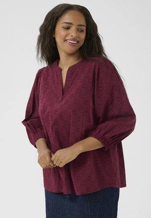 Kaffe Curve LOULOU - Bluse - windsor wine