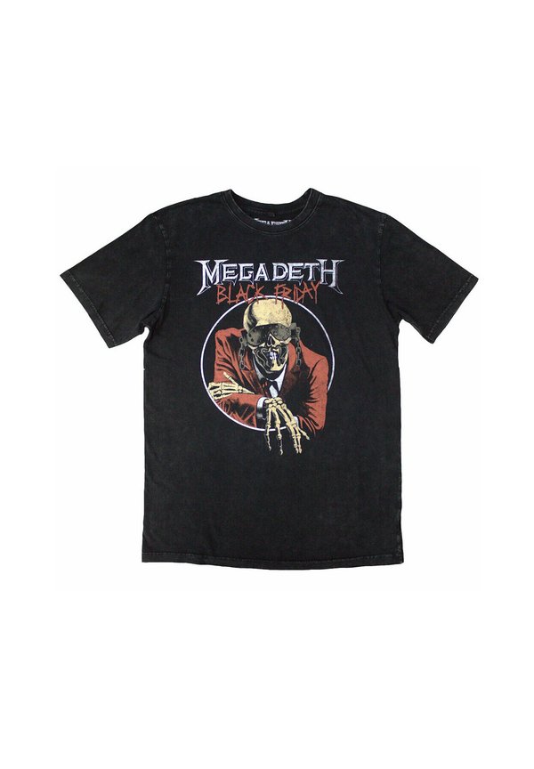 MEGADETH BLOOD BATH STONE  - Print T-shirt - charcoal3