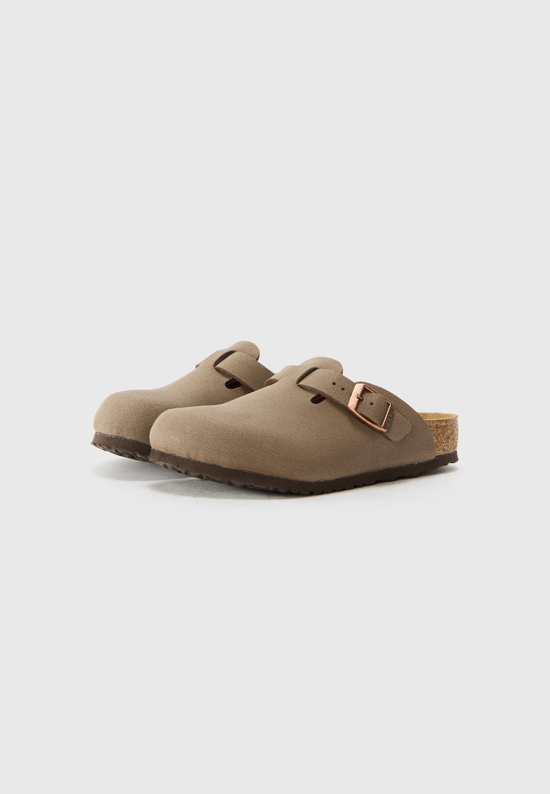 Birkenstock BOSTON UNISEX - Papuci - mocca/maroniu închis - Zalando.ro