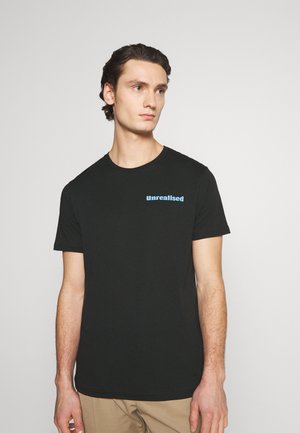 T-shirt con stampa - black