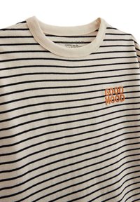 Monoprix MANCHES COURTES RAYÉ EN - T-shirt imprimé - avoine