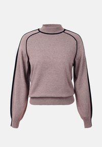 Strikkegenser - brown/black