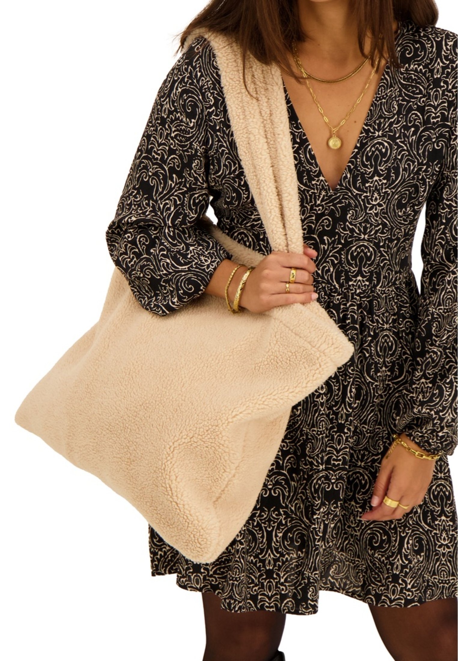My Jewellery TEDDY - Handtas - beige - Zalando.be