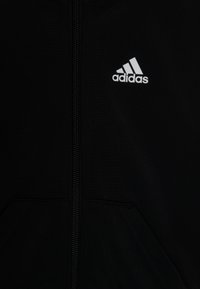 adidas Performance ESSENTIALS 3-STRIPES SHINY TRACK SUIT - Treningas - black/white