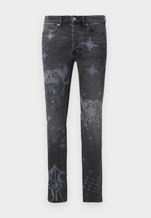 VAN WINKLE CHERUB - Kitsa lõikega teksad - charcoal