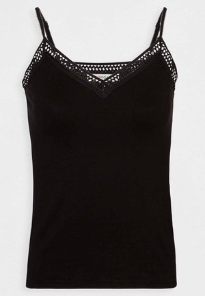 WITH NARROW STRAPS - Top - black