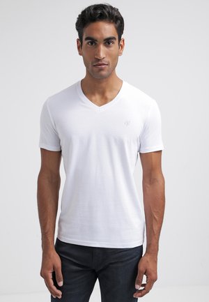 SCOTT SHAPED FIT - Basic T-shirt - white