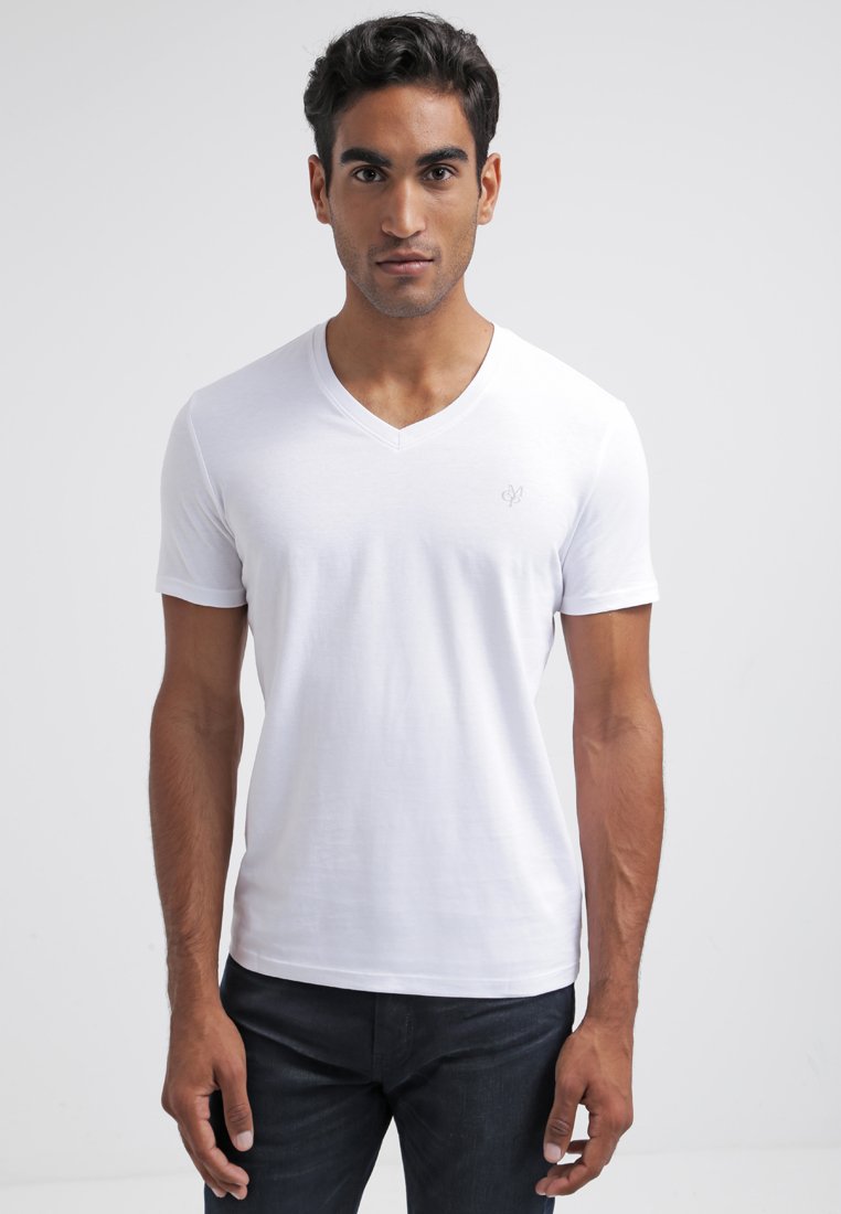 Marc O'Polo - SCOTT SHAPED FIT - T-paita - white, Suurenna