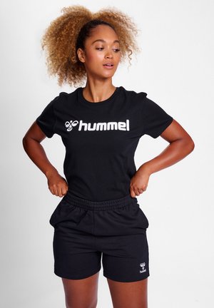 Hummel GO 2 0 LOGO S/S - T-shirt print - black