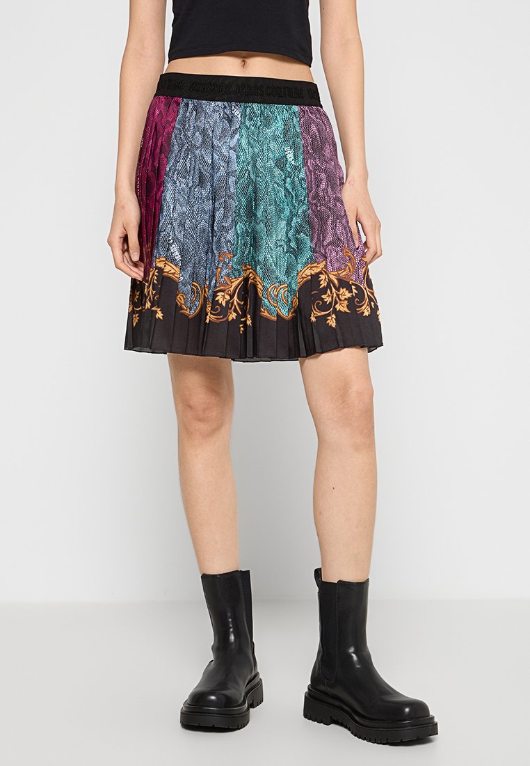 Versace Jeans Couture Plooirok donkerroze Versace Jeans Couture Plooirok donkerroze