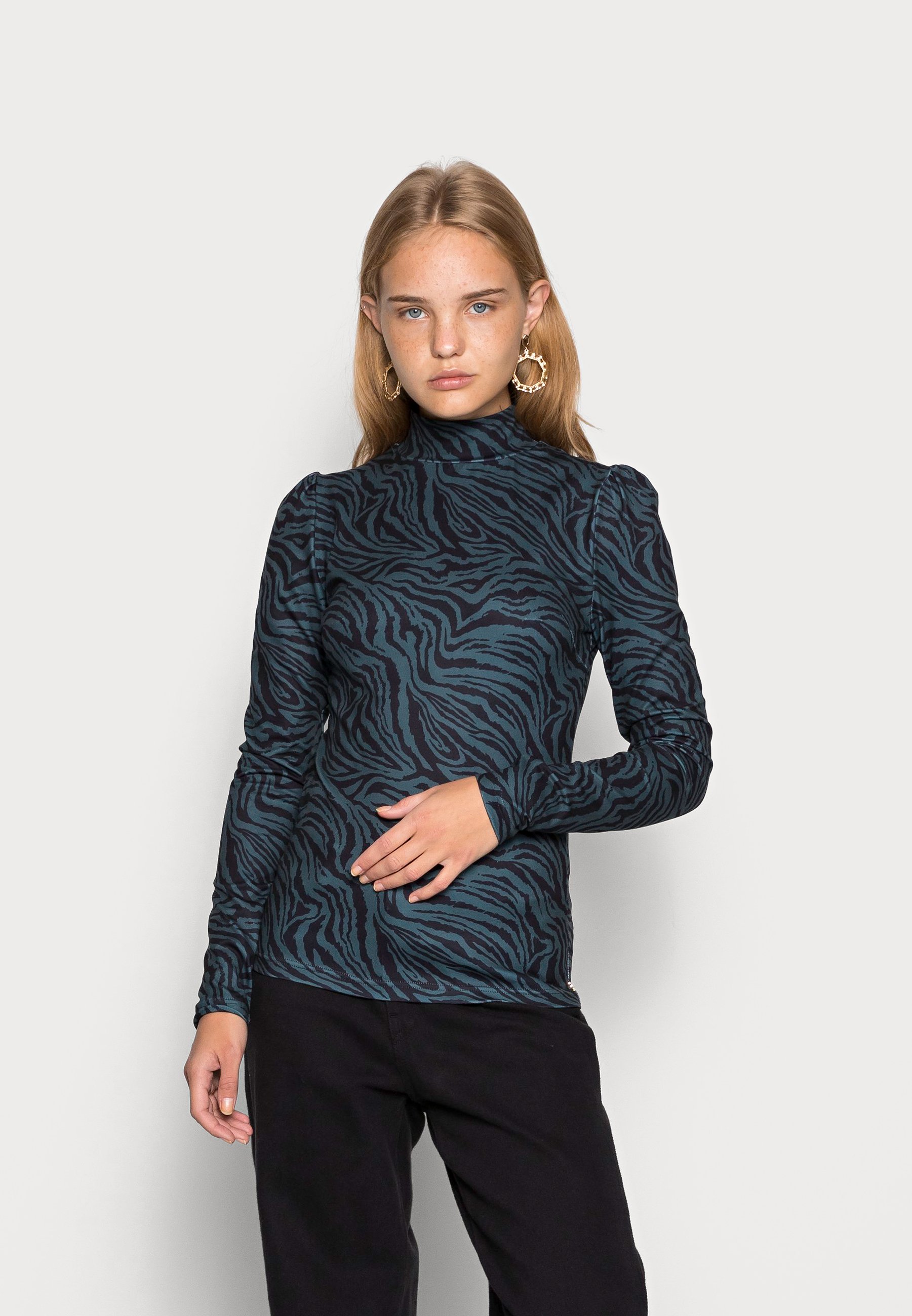 colourful turtleneck