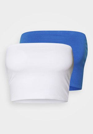 ADDILYN TUBE 2 PACK - Linne - white/blue
