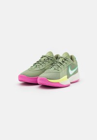 Nike Performance GT CUT ACADEMY - Košarkarski copati - oil green/sail/spring green