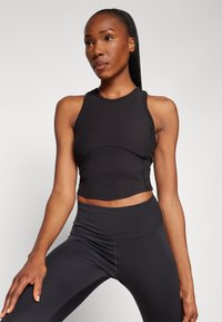 Athleta SALUTATION MIX TANK - Viršus - black