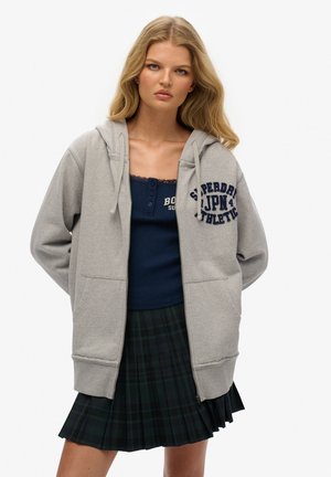 VINTAGE ATHLETIC HOODIE - Sweatjakke - light grey marl
