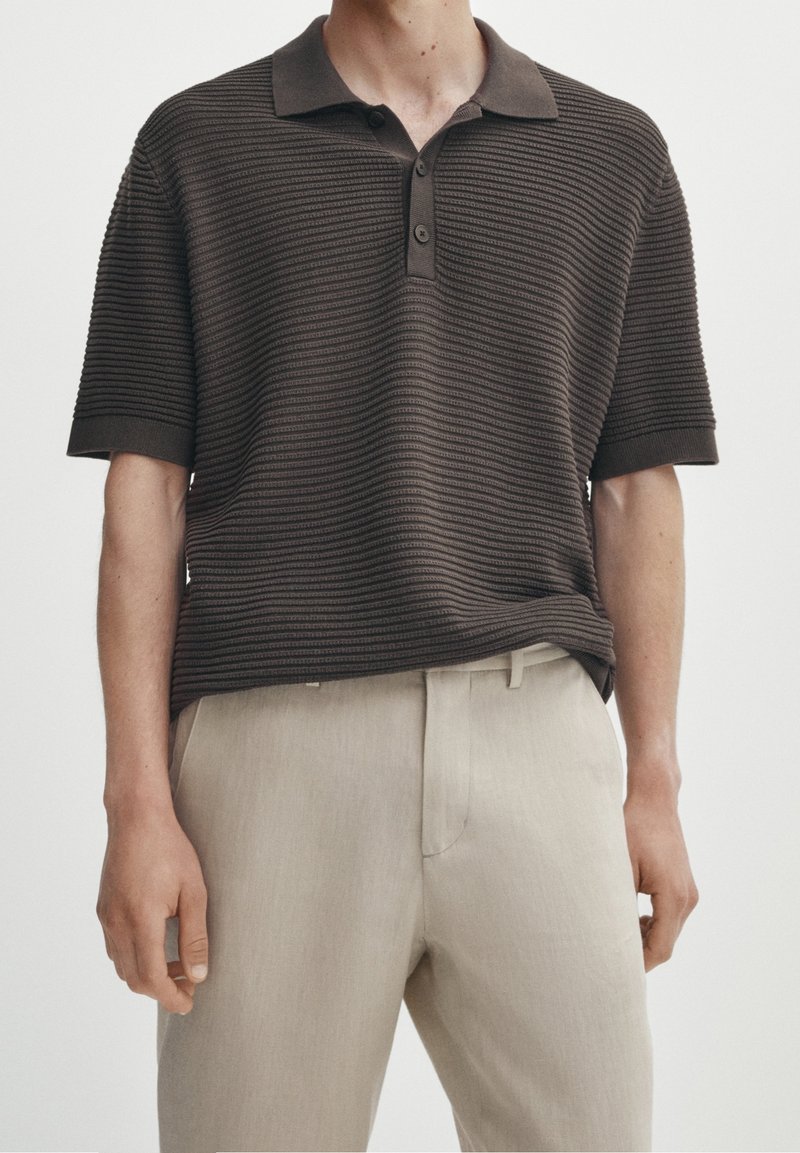 Massimo Dutti Piké - dark grey