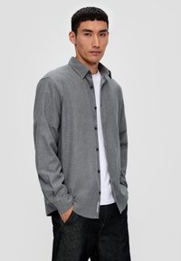 s.Oliver REGULAR - Hemd - graphit