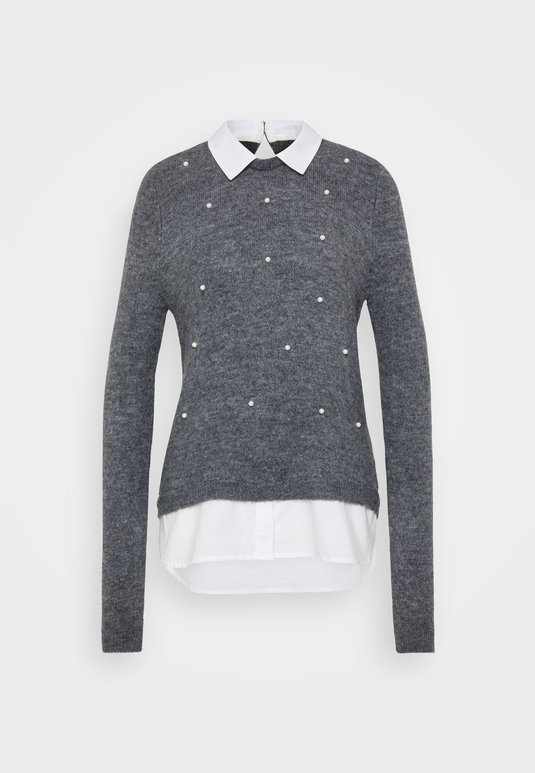 ONLY Tall ONLDOLLY MIX - Jumper - medium grey melange/cloud