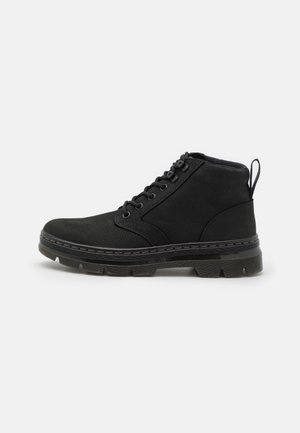 Botines con cordones - black