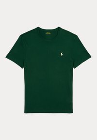 CUSTOM SLIM FIT JERSEY CREWNECK T-SHIRT - Basic póló - moss agate