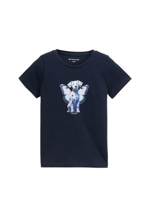 Print T-shirt - sky captain blue