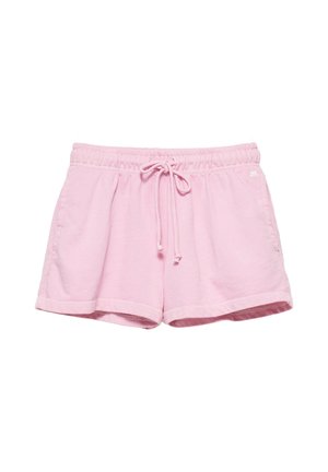 PULL&BEAR, SPORTS SHORTS WITH ELASTIC WAIST - Pantaloni sportivi - pink