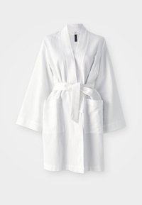 KIMONO SHORT WAFFLE - Peignoir - white