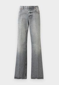 GILLAN - Široké nohavice - mid grey