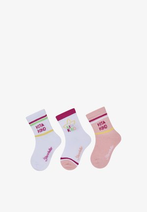 Sterntaler, 3ER-PACK KITAKIND - Socks - fuchsia