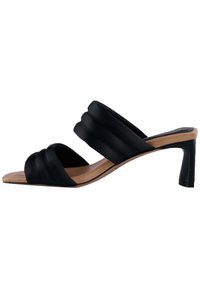 Shoe The Bear STB-SYLVI PADDED STRAP - Mules à talons - schwarz