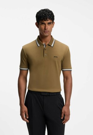 BOSS, PADDY CURVED - Poloshirt - brown nine