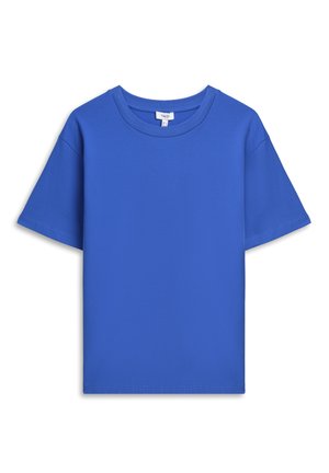 Twist, TWIST T-SHIRT BICYCLE COLLAR BASIC T-SHIRT - T-shirt basic - sax
