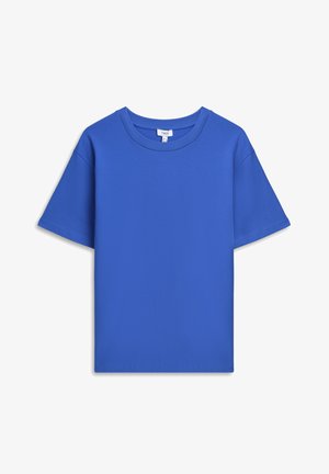 Twist, TWIST T-SHIRT BICYCLE COLLAR BASIC T-SHIRT - T-shirt basic - sax