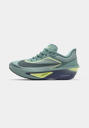 Nike Performance ZOOM FLY 6 - Tenisice za cestovno trčanje - cannon/seaweed/light silver/cobalt bliss/sanded purple/barely volt