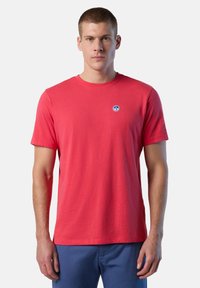 North Sails MIT LOGO-AUFNÄHER - T-shirt basic - hellrot