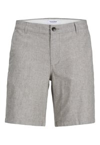 Jack & Jones DAVE MIT REISSVERSCHLUSS UND KNOPF - Short - hellgrau