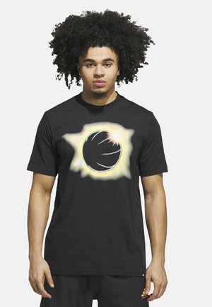 Print T-shirt - schwarz