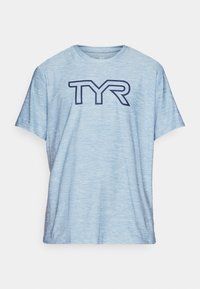AIRTEC SHORT SLEEVE TEE LARGE LOGO - T-shirt desportiva - denim