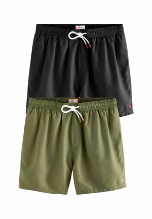 2 PACK  REGULAR FIT - Uimashortsit - blue black