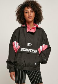 Starter - Neperpučiamoji striukė - black /pink Miniatiūros vaizdas 1