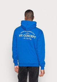 NY CONCEPT Mikina s kapucí - dark blue