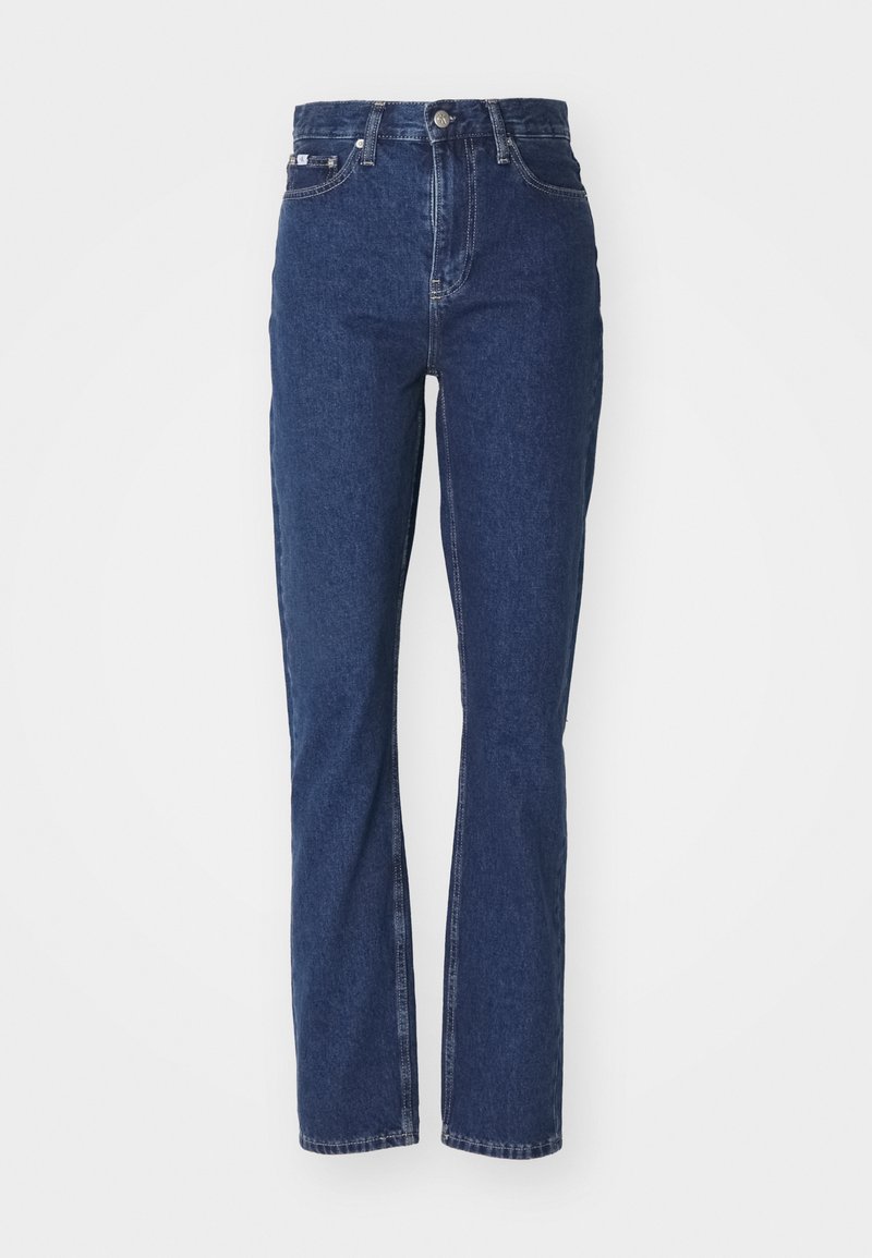 Calvin Klein Jeans Straight leg jeans donkerblauw denim Calvin Klein Jeans Straight leg jeans donkerblauw denim