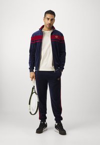 Sergio Tacchini DAMARIND TRACKTOP - Treningsjakke - maritime blue/merlot
