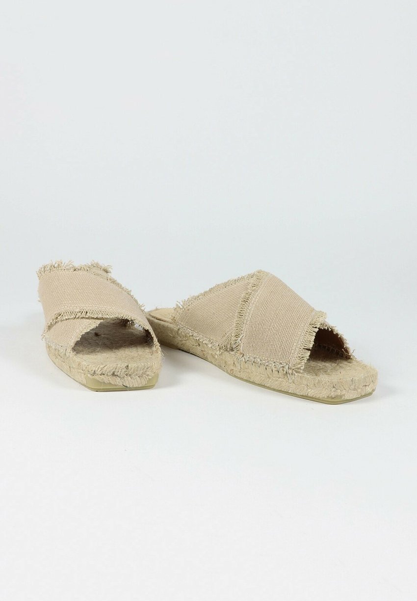 Un Paso Más ESPARTO ÍTACA - Sandalias planas - beige - Zalando.es