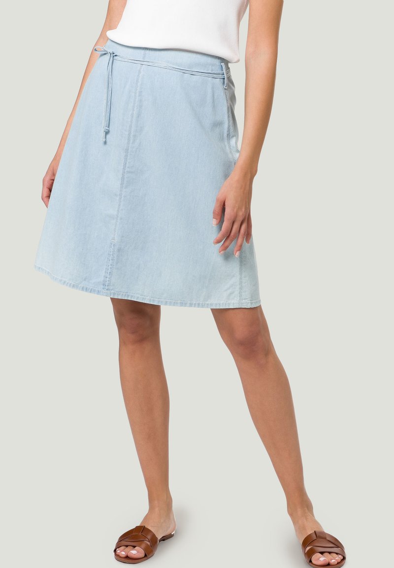 Damen Jeansröcke | zero A-Linien-Rockair blue soft wash/blau - LS69737 Damen Jeansröcke | zero A-Linien-Rockair blue soft wash/blau - LS69737
