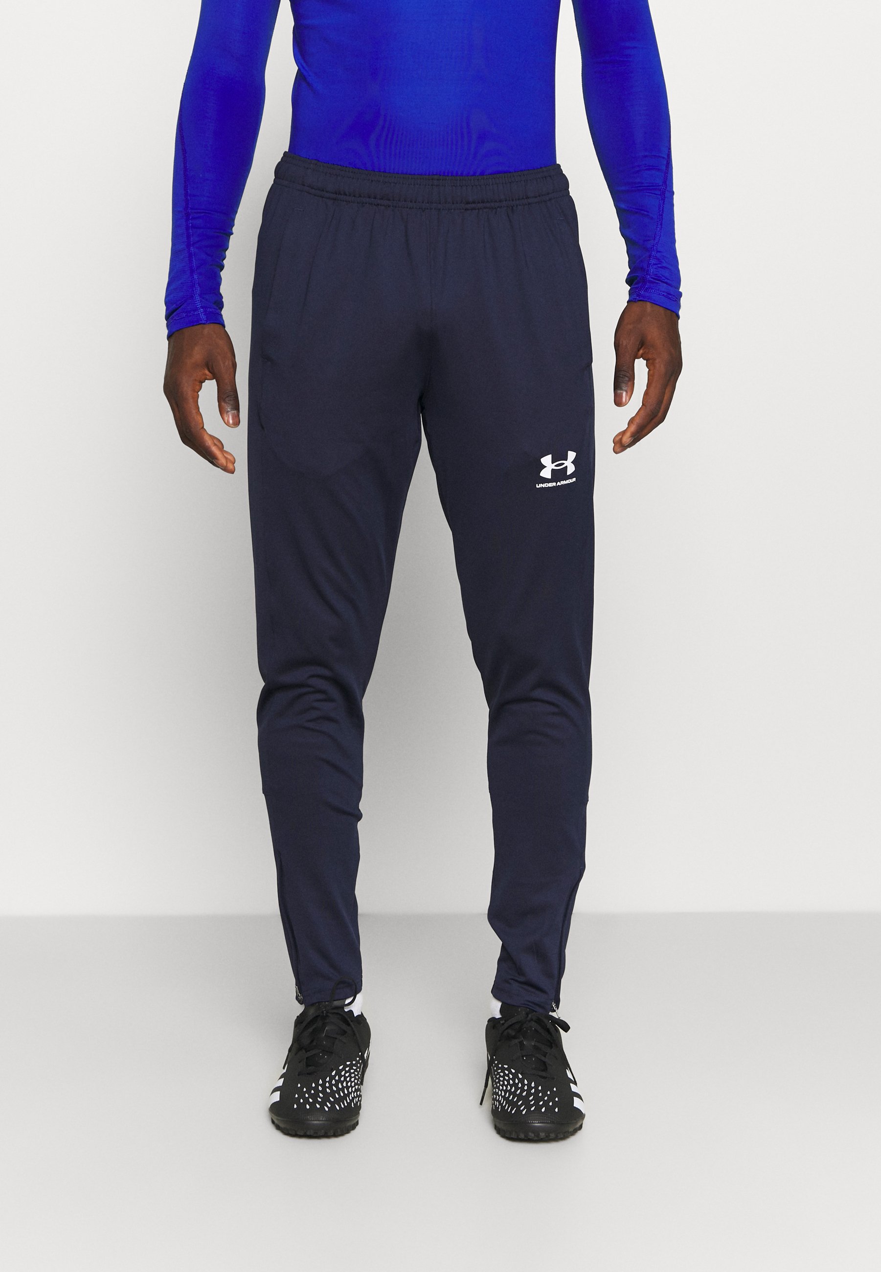 Under Armour - Pantalones deportivos midnight navy/white/azul marino - Zalando.es