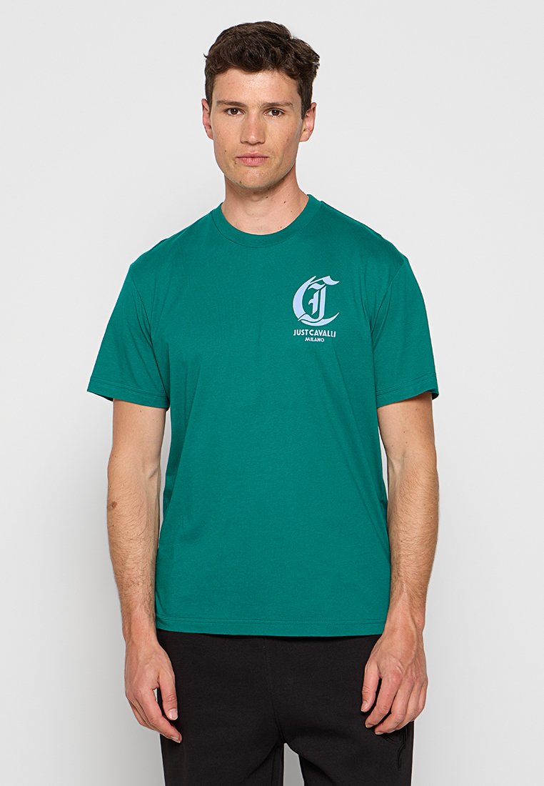 Just Cavalli T-shirt print groen
