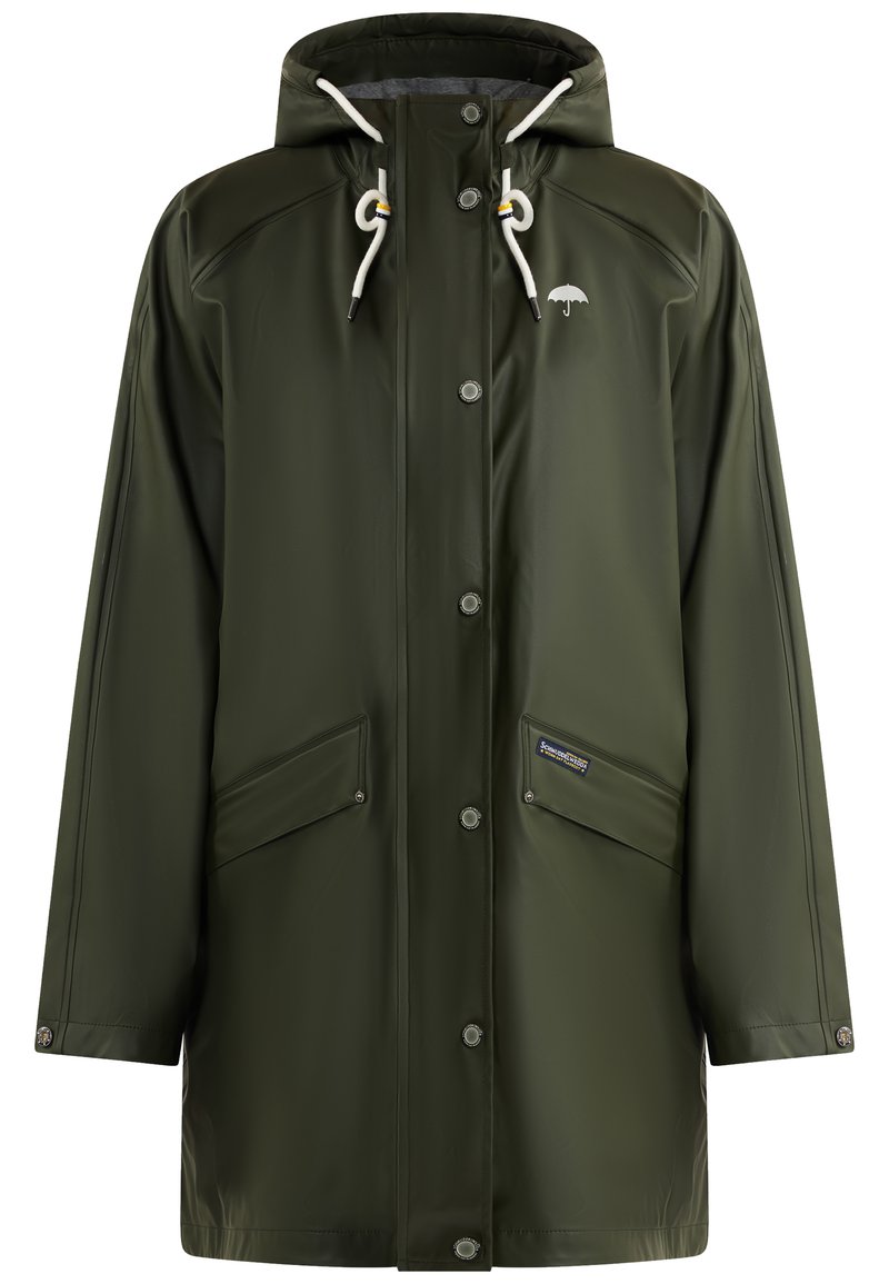 Schmuddelwedda Regenjas donkergroen